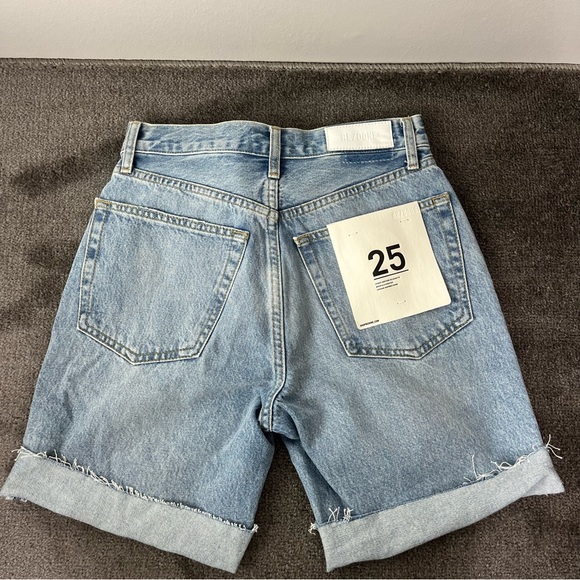NWT Re/Done 90’s Comfy Organic Cotton Denim Jean Shorts Size 25 - Picture 10 of 15